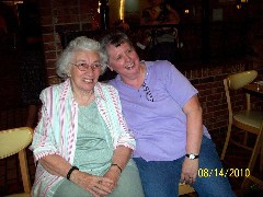 Julia (Judy) Kish Dorrough; Sally Bowes; Family Gatherings; 2010 Reunion